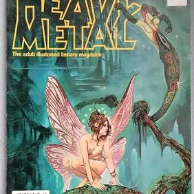 Heavy Metal: Vol. 5 No. 5, Bilal, Chaykin, Steranko, Spinrad, Corben, Aug 1981