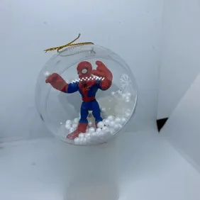 Marvel Comics Spiderman superhero Christmas bauble tree decoration toy figure