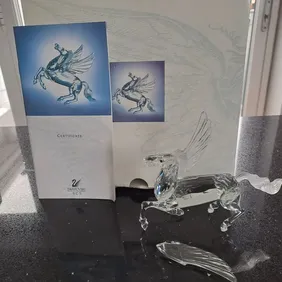 Majestic Swarovski Pegasus, Collector’s Piece with Original Packaging