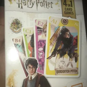 New Harry Potter 4 in 1 Card Games New