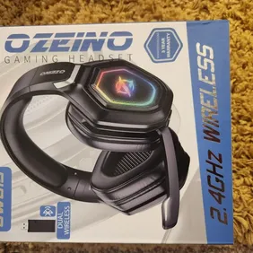 Boxed gaming rgb headphones open box but never used