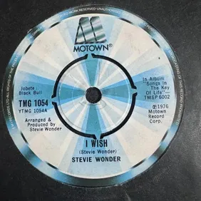 Stevie Wonder - I wish - 7" vinyl single - gen/vg