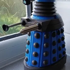 Blue Dalek Money Box, Wesco 2009