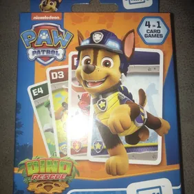 New Paw Patrol 4 in 1 Card Games New kids playing cards 