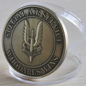 Special Air Service Challenge coin British Army coin New In plastic protective case