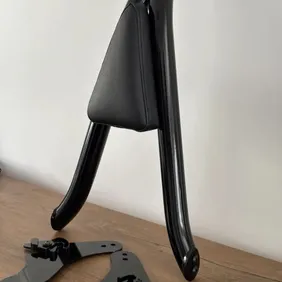 Motorcycle Sissy Bar Detachable Rear Passenger Backrest Fit for Harley Touring Road King Road Glide 