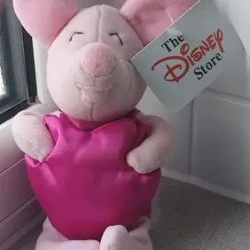Valentine Piglet 8", Plush/Beanie, Tagged, Disney