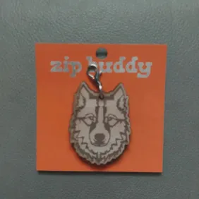 Our new zip Buddy range all laser cut  just pop onto your zip  great gift for that special person in