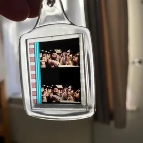 300 Spartans movie key ring film cell 35mm