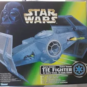 STAR WARS: Darth Vader's Tie Fighter, Tri-Logo, Boxed, Unopened, 1998