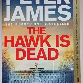The Hawk is Dead, Peter James, UK pb 2026
