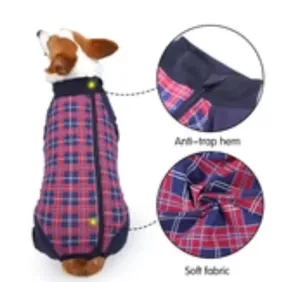 Heal in Comfort: Soft & Snug Dog Recovery Pajamas