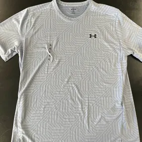 Under Armour Blue Patterned Gym Top