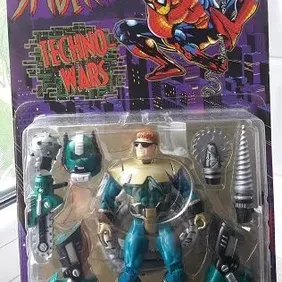 The Spectacular Spiderman: Techno-Wars: Ultimate Octopus, Unopened Toy Biz, 1996