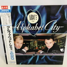 ABC - Alphabet City Rare 1987 Japanese Mercury label 11-track vinyl LP. Picture sleeve with gatefold