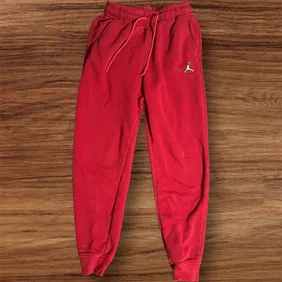 Men's Red Jordan Joggers Size XS