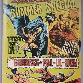 Tarzan Summer Special comic, Edgar Rice Burroughs, UK 1978