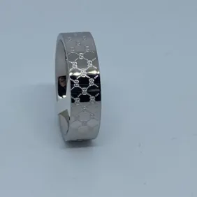 Gucci Silver colour luxury men’s women’s fashion designer style ring