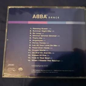 ABBA DANCE CD ALBUM 