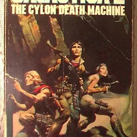 BATTLESTAR GALACTICA 2: THE CYLON DEATH MACHINE, Larson & Thurston, UK pb 1979