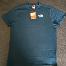 Brand New Blue The North Face Logo T-Shirt - Small, with Tags