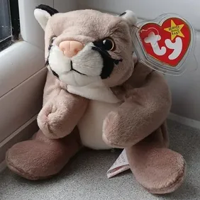Canyon the Cougar/Wild Cat, TY Beanie Baby, 1998