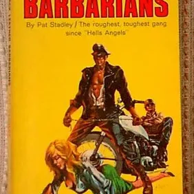 THE BLACK LEATHER BARBARIANS, Pat Stadley, UK pb 1969