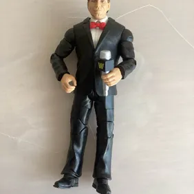 Vince McMahon WWE Elite BAF with Mic - Mattel Collector's Item!Own a piece of WWE history with this 