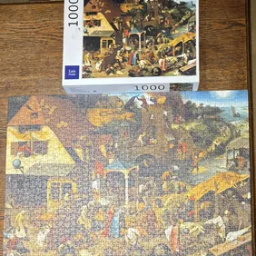 Bruegel Jigsaw; The Dutch Proverbs; 1,000 pieces