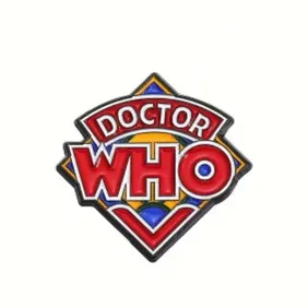 Pin Badge 008 - Dr Who Logo