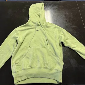 Nike Men's Green Hoodie Size XS