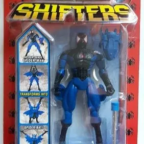 SPIDERMAN: SHAPE SHIFTERS: SPIDER SENSE SPIDERMAN transforms to SPIDER-BAT, 2002