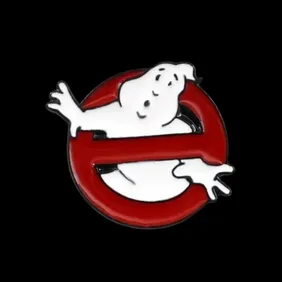 Pin Badge 044 - Ghostbusters logo