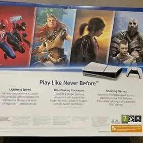 Sony PS5 Slim Blu-Ray Edition 1TB Video Game Console