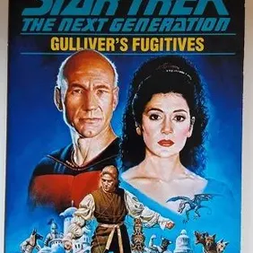 STAR TREK TNG: GULLIVER'S FUGITIVES, Keith Sharee, UK pb 1990