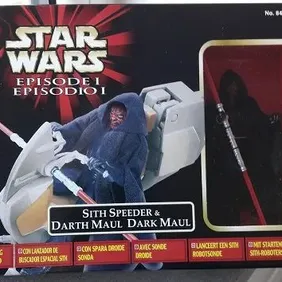 Star Wars: Sith Speeder, Darth Maul, Episode 1, Tri-Logo, Sealed
