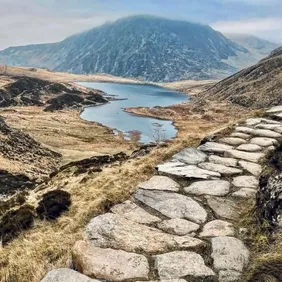 Snowdonia National Park - Photographic Print Greetings Card