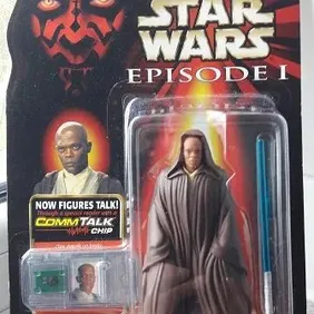 STAR WARS: Mace Windu, CommTalk, Episode 1, Unopened, 1999