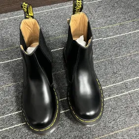 Stride in Style with New Dr. Martens Chelsea Boots - Women's Size 5