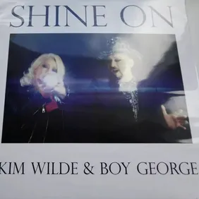 Kim Wilde and Boy George: Shine On, Limited Edition 7” Vinyl Single (Exclusive!)