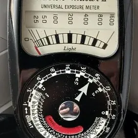 Weston Master II Universal Exposure Meter S141/735, Manual, Not known if working
