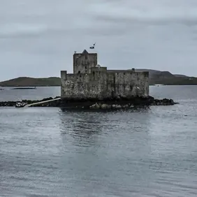 Kisimul Castle Scotland - Photographic Print Greetings Card