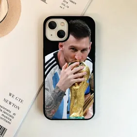 Cover iPhone Case Lionel Messi World Cup For All iPhone Type | iPhone 14
