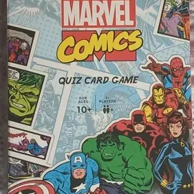Marvel Comics Quiz Card Game, M&S, Unopened