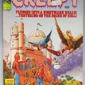 Creepy 136, Never Say Die, Satan Glass, Daddy's Gone, Marcos, Warren March 1982