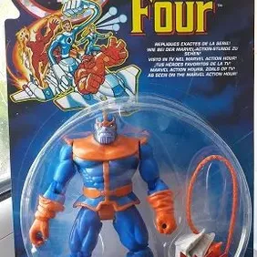 Fantastic Four: Thanos, ToyBiz, Tri-Logo, Unopened, 1996