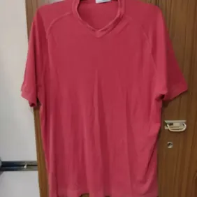 Men's Red Tshirt Marks And Spencer Size Xl  Fine ribbed Tshirt worn once