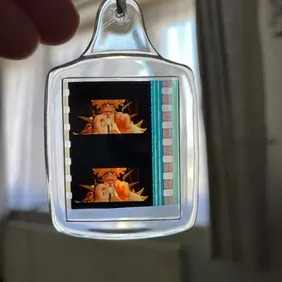 Arthur and the Invisibles movie key ring film cell 35mm