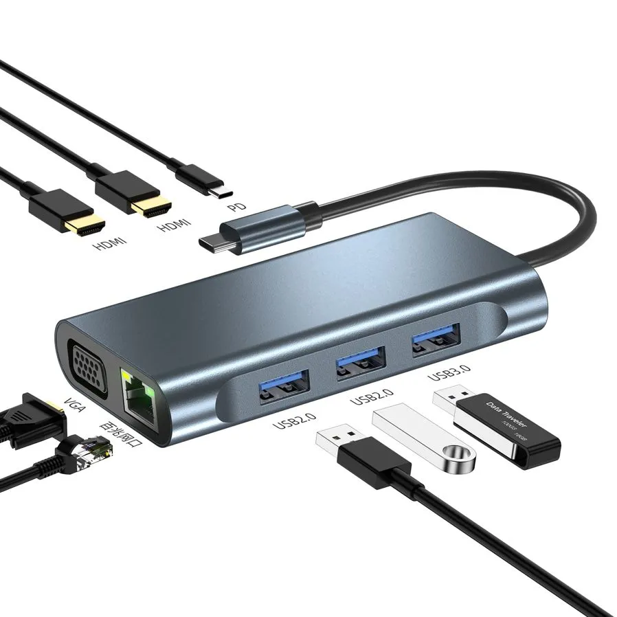 Magic Port Maximize Your Ports with One Plug! Type-C Hub Magic | 1290 | jog it on
