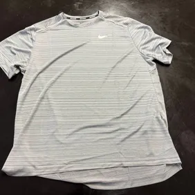 Nike Men's Grey Nike Running Dri-Fit T-Shirt Size XL